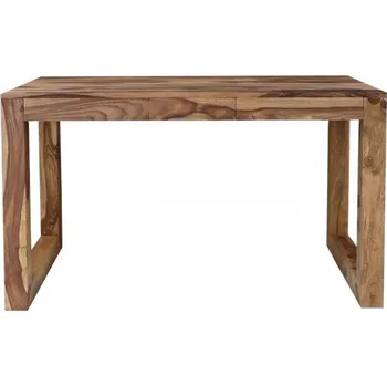 Psací stůl Indický nábytek - Psací stůl Tara 130x76x70 z indického masivu palisandr Super natural