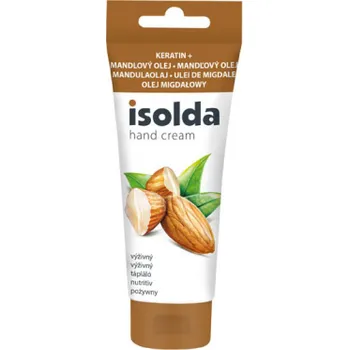 Kosmetika Isolda krém na ruce 100 ml - výživný keratin + mandle