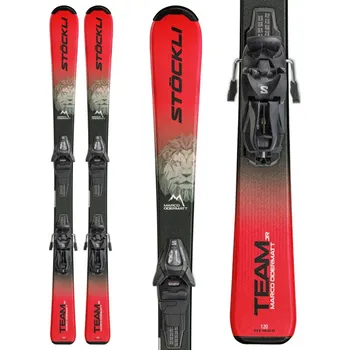 Sjezdové lyže Dětské lyže Stöckli MARCO ODERMATT TEAM JR + SALOMON C5|80 cm