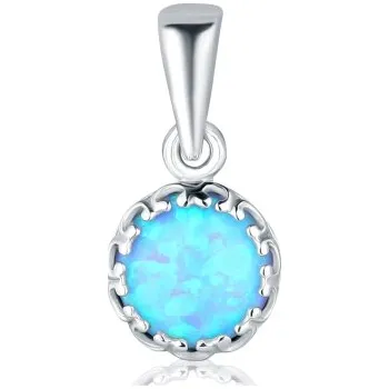 Přívěsek Luxur, Přívěsek Marisol, bílé zlato a&nbsp;světlé opály, 585-52-2-0528.1B00.0.00.163