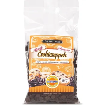 Čokoláda Čokoládové kvapky DIA odolné voči pečeniu 150 g