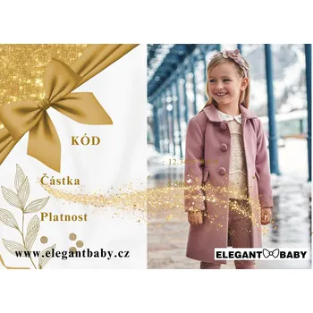 Dárkový potravinový koš Dárkový poukaz pro dívku 5000 Kč