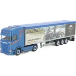 Scania CS20 HD s návěsem Harley Davidson 1:87 - Herpa Scania CS 20 HD - sběratelský model 1/87