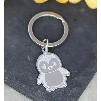 Přívěsek na klíče s tučňákem