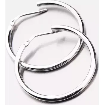 Náušnice Dámské náušnice stříbro 925 kruhy E1400135-1234-SLX