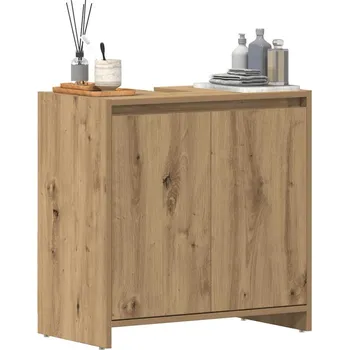 Koupelnový nábytek Koupelnová skříňka pod umyvadlo dub artisan 60x33x60cm kompozit Hnědá 861146