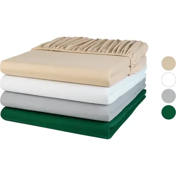 Prostěradlo LIVARNO home Žerzejové napínací prostěradlo, 180-200 x 200 cm