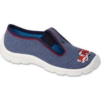 Chlapecká obuv BEFADO 975X180 chlapecké bačkorky modré auto 26 975X180_26