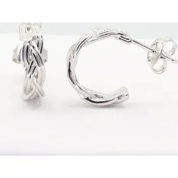 Náušnice Stříbrné náušnice na puzetu