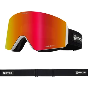 DRAGON snb brýle - RVX MAG OTG - Icon Red Lumalens Red Ionized & Lumalens Light Rose Lens (005)