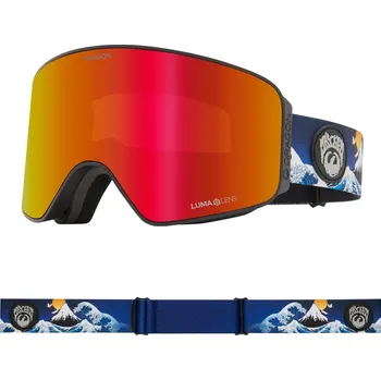 DRAGON snb brýle - NFX MAG OTG - Mayhem Collab Lumalens Red Ionized & Lumalens Yellow Lens (021) vel