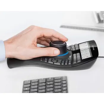 Myš 3Dconnexion SpaceMouse Enterprise Kit 2 - 3D myš - ergonomický - pravák a levák - 31 tlačítka - kabelové (3DX-700135)