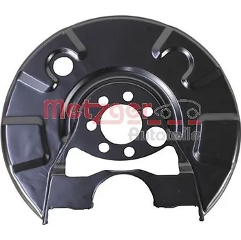 Brzdový kotouč Ochranný plech proti rozstřikování, brzdový kotouč METZGER 6115188