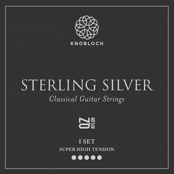 Struna pro kytaru a smyčcový nástroj Knobloch STERLING SILVER QZ Nylon Super High Tension 37.5 + prodloužená záruka 3 roky