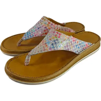 Dámské žabky 4380 - kožené zdravotní žabky/nazouváky s možností nožních podpor a vlastní barvy barvy 38