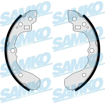 Brzdová čelist Sada brzdových čelistí SAMKO 81054