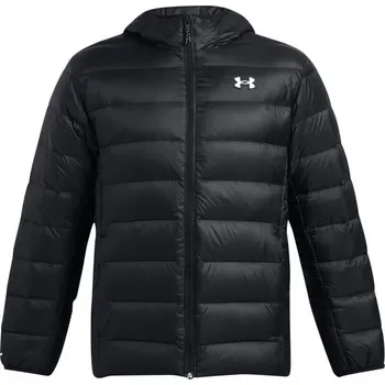 Pánská bunda Pánská bunda Under Armour LEGEND DOWN HOODED sm Černá, Bílá