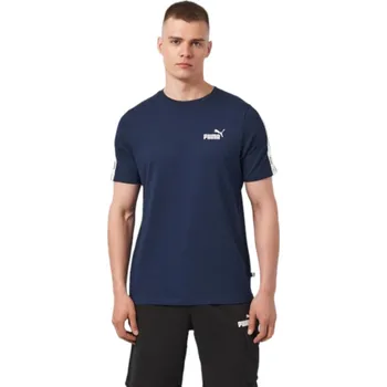 Dámské oblečení Puma koszulka ESS+ Tape Tee Club Navy 847382 14 Velikost: XL