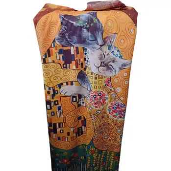 Šála podzim/zima, polibek