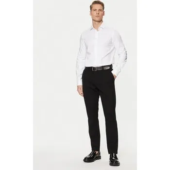 Pánská košile Calvin Klein Košile K10K113851 Bílá Slim Fit 44
