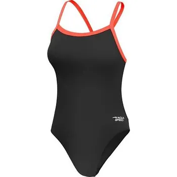 Dámské plavky Aqua-Speed Ana dámské plavky černá-oranžová velikost oblečení: 40