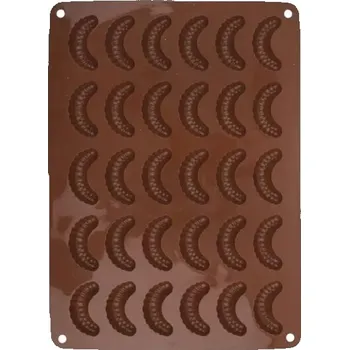 Kuchyňský spotřebič Orion Silikonová forma na rohlíčky 30 ks