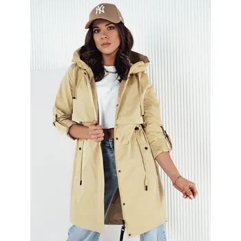 Dámský kabát Dámská parka DSTREET NOCITO ŽLUTÁ S