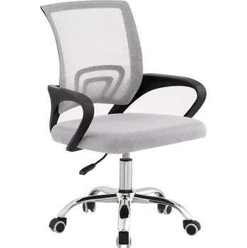 Kancelářská židle DEX 4 NEW - šedá/černá - SLEVA 3% s kodem radost25