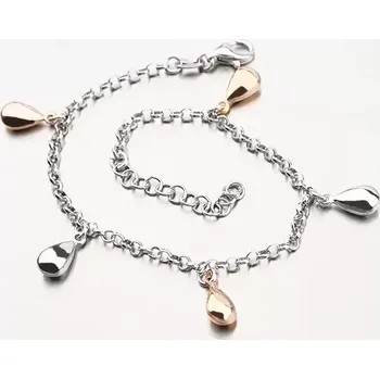 Náramek Dámský náramek stříbro 925 přívěsky B1700552-1132-SLX délka 16 cm