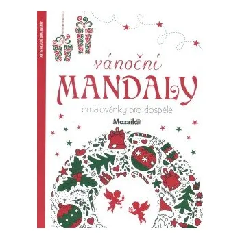 Antistresové omalovánky Vánoční mandaly omalovánky pro dospělé