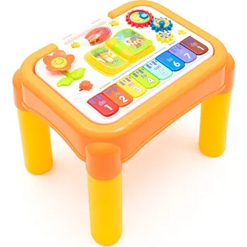 Hračka pro nejmenší Multifunkční hudební vzdělávací stolek 3in1 Baby Mix