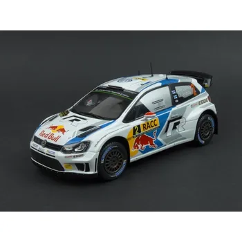 autíčko Volkswagen Polo R WRC Nr.2 Rally Catalunya 2014 (2nd Place), IXO MODELS 1:24