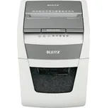 Leitz IQ Autofeed Small Office 50 P4 skartovačka 6 listů na kousky 4 x 28 mm P-4 20 l Křížový řez kancelářské sponky, sp