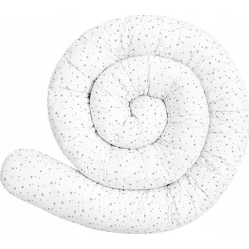 Prostěradlo CHRÁNIČ DO POSTÝLKY Válec Bavlna 300 cm JUKKI