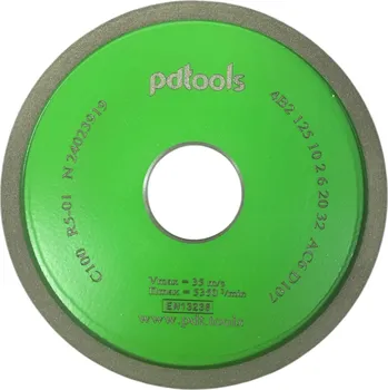 Brusný kotouč Diamantový brusný kotouč nástrojový 4B2 D100 W10 X1,5 T6 H32 - PDT Zrnitost: U.S. ANSI #320 // FEPA D54 // Ukraine DSTU 50/40