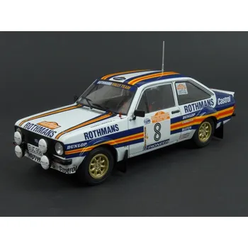 autíčko Ford Escort Mk.II RS 1800 Nr.8 (3rd Place) Rally Sanremo 1980, IXO MODELS 1:24