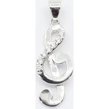 Přívěsek Stříbrný přívěsek s kamenem