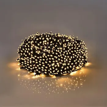 Vánoční dekorace IMLA DECO Vánoční světla na stromeček - řetěz 10 m / 100 LED, teplá bílá