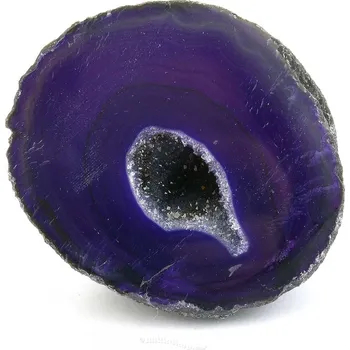 Sběratelství Achátová geoda fialová 158g (Brazílie)