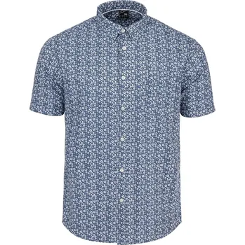Pánská košile Košile Fabric Blue Floral 1030768 M
