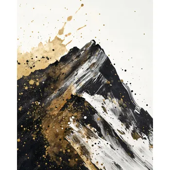 Plakát Plakát Zlaté Vrcholy bez rámu 40 x 50 cm