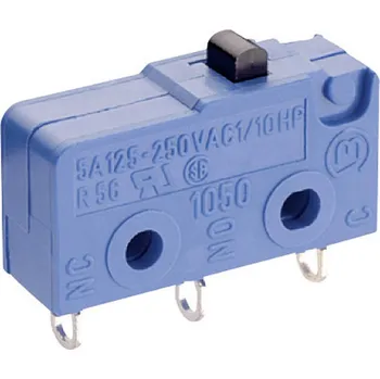 vypínač Marquardt 1050.1102 mikrospínač 1050.1102 250 V/AC 5 A 1x zap/(zap) bez aretace 1 ks