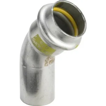 Fitinka Viega Sanpress Inox G oblouk 45° d 15 m.0226.1