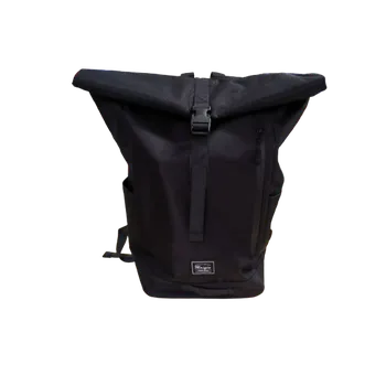 Městský batoh Maigiu Městský rolovací batoh Maiqiui černý