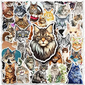 samolepka Set 50 samolepek kočka (8)
