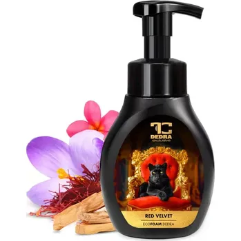 Mýdlo DEDRA Pěnové mýdlo na ruce i tělo RED VELVET 300 ml