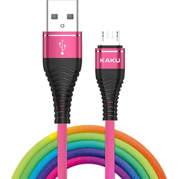 USB hub Kabel USB 3.2A 1.2m Fast Charging KAKU Zhencai (KSC-109) multicolor USB Micro