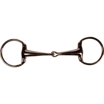 Jezdectví Anatomické olivové udidlo HKM Rosegold, 18 mm , 13,5 cm