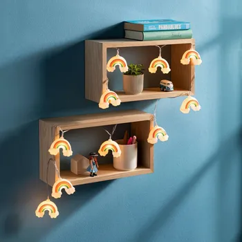 Vánoce Astoreo LED Světelný řetěz Duha mix barev