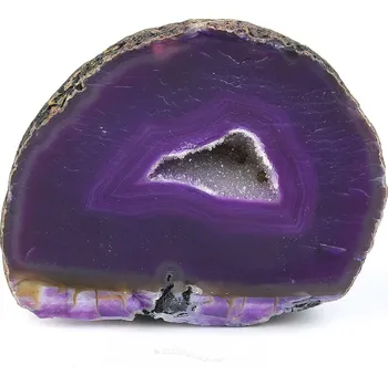 Sběratelství Achát geoda fialová 170g (Brazílie)